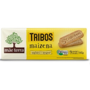 Biscoito integral maizena 7 grãos Tribos Mãe Terra 145g