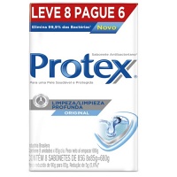 Sabonete limpeza profunda Protex 85g ( pacote c/ 8 unid.)