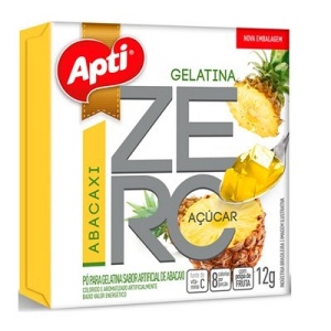 Gelatina Apti zero açucar abacaxi 12g