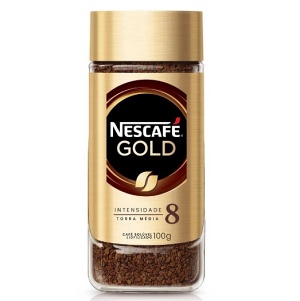 Café solúvel Nescafé Gold 8 equilibrado 100g