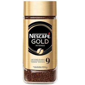 Café solúvel Nescafé Gold 9 Intenso 100g