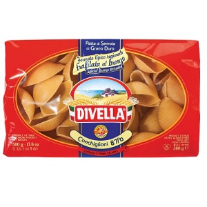 Massa conchiglione italiana grano duro Divella 500g