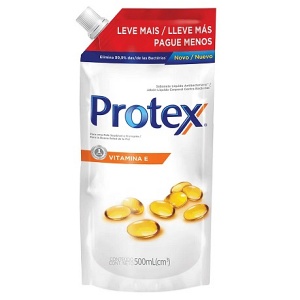 Sabonete líquido Protex vitamina E refil 500ml