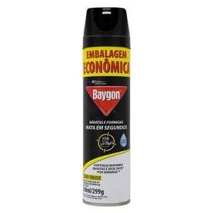 Inseticida aerossol mata baratas e formigas Baygon 360ml