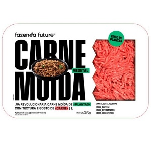 Carne moída vegetal Fazenda Futuro 270g