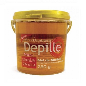 Cera depilatória Depille mel de abelhas 280g