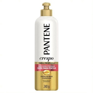 Creme para pentear cachos hidra vitaminados Pantene crespos 240ml