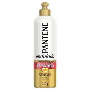 Creme para pentear cachos hidra vitaminados Pantene ondulados 240ml