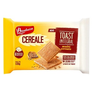 Torrada integral Cereale Toast multi cereais Bauducco 128g