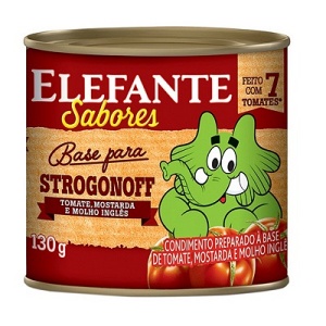 Extrato de tomate Elefante base para strogonoff 130g