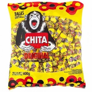 Bala mastigável original Chita 600g