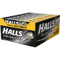 Halls extra forte caixa com 21 unidades