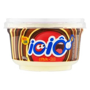 Creme de chocolate branco e avelã Io-Iô Crem Duo 180g