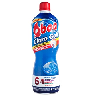 Desinfetante cloro gel Q Boa 1L