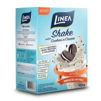 Shake sabor cookies'n cream Linea 400g