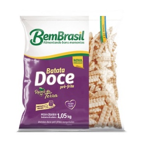 Batata doce pré frita Bem Brasil 1,05kg