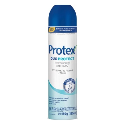 Spray corporal antibacteriano Protex Duo Protect 185ml