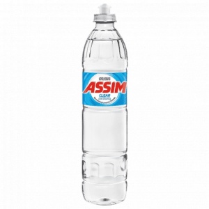 Detergente líquido clear Assim 500ml