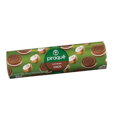 Biscoito recheado sabor coco Piraquê 160g