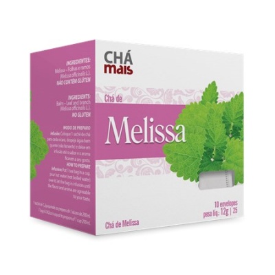 Chá de melissa Chá Mais 12g