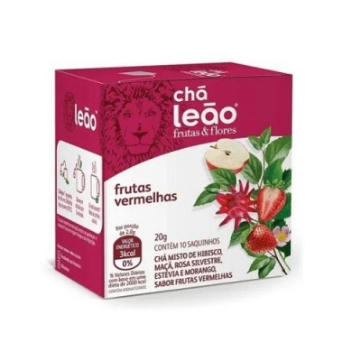 Chá frutas vermelhas Leão 20g