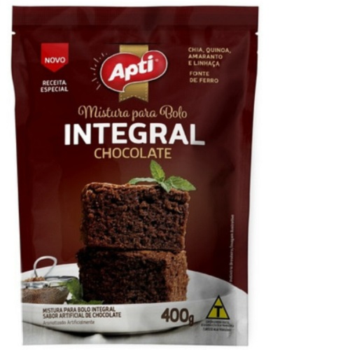 Mistura Para Bolo Aipim Integral Chocolate 400g