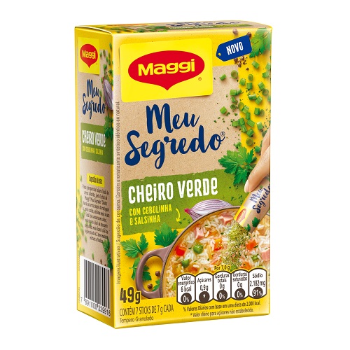 Tempero Granulado Cheiro verde Maggi 49g 