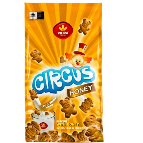 Bolachas Circus Mel 125G