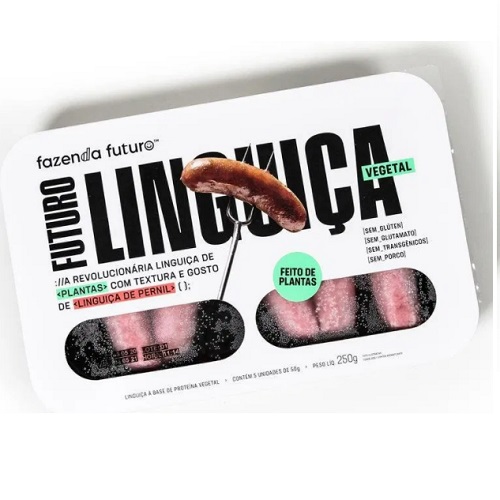 Linguiça Vegetal Fazenda Futuro Pernil 270g