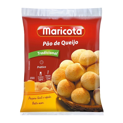 Pão de Queijo Congelado Tradicional Maricota 300g