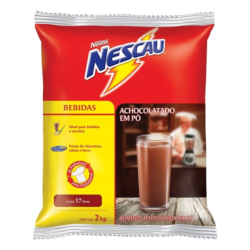 Achocolatado Em Pó Actigen-e Nescau 2kg 