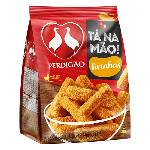 Empanado de Frango em Tirinhas Tá Na Mão Perdigão 1kg