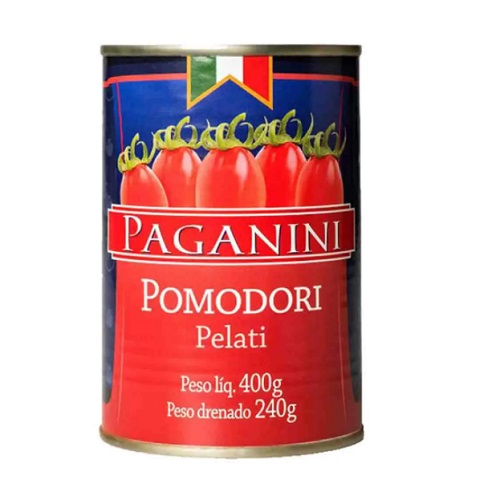 Polpa De Tomate pelado Pomodori  Paganini 400G