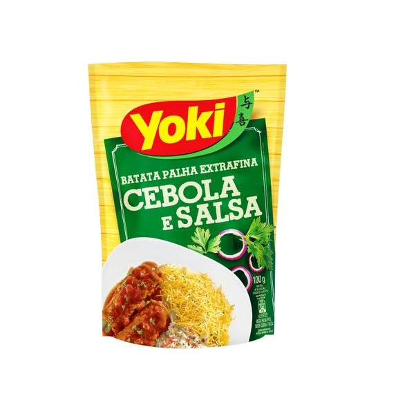 Batata Palha Extrafina Cebola e Salsa  Yoki 100g