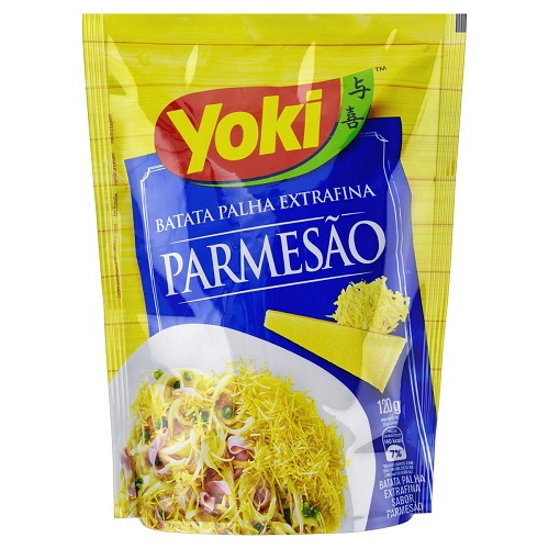 Batata Palha Extrafina Parmesão Yoki 120g