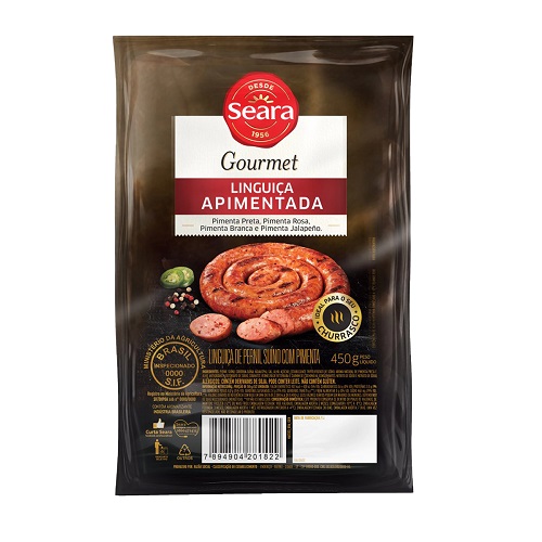 Linguiça Apimentada Gourmet Seara 450g