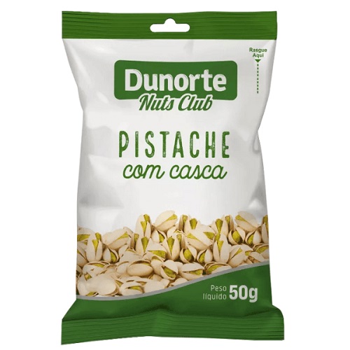 Pistache Dunorte Com Cascas 50g