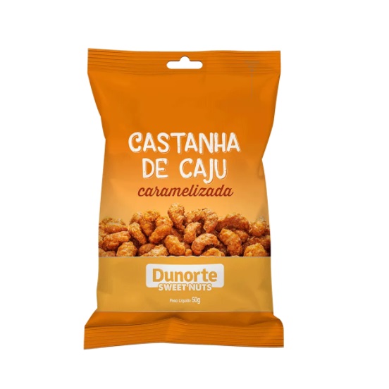 Castanha de Caju Caramelizada Dunorte 50g