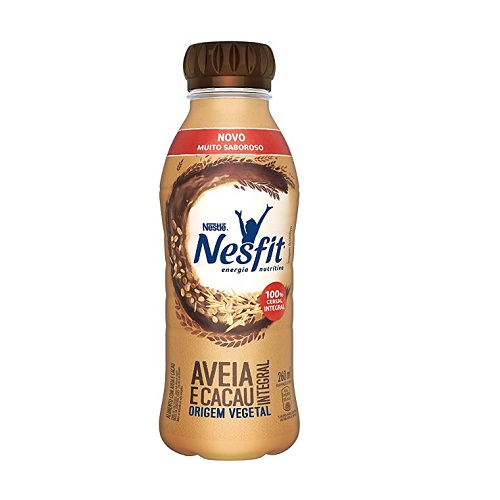 Bebida Láctea Nesfit Aveia e  Cacau Nestlé 260ml