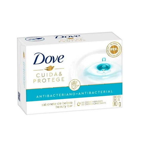 Sabonete Cuida e Protege Antibacteriano Dove 90g