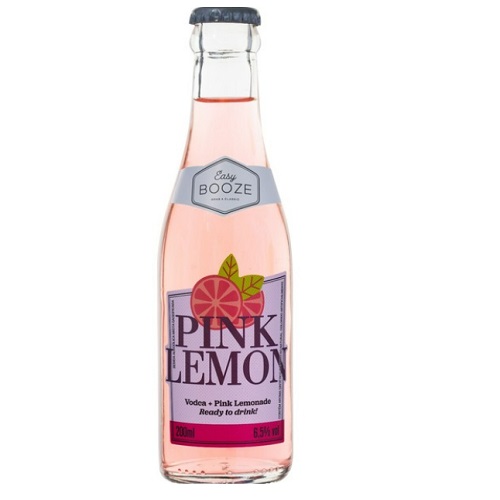 Vodka Pink Lemonade Easy Booze Garrafa 200ml