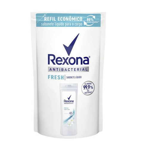 Sabonete Líquido Antibacterial Fresh Refil Rexona 200ml