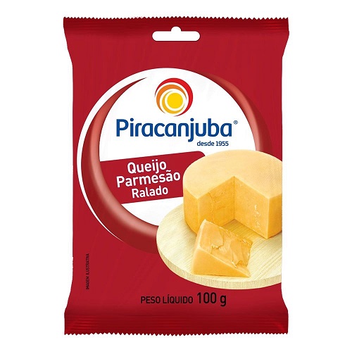 Queijo Ralado Piracanjuba 100g