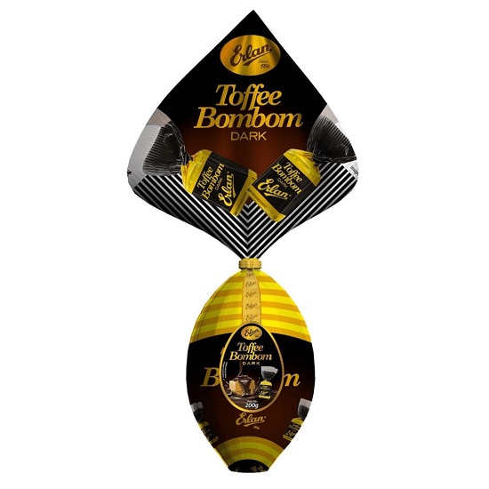 Ovo de Páscoa Erlan Toffe Dark 180g Ovo de Páscoa Erlan Toffe Dark 180g