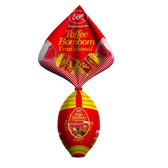 Ovo de Páscoa Erlan Toffe 180g Ovo de Páscoa Erlan Toffe 180g