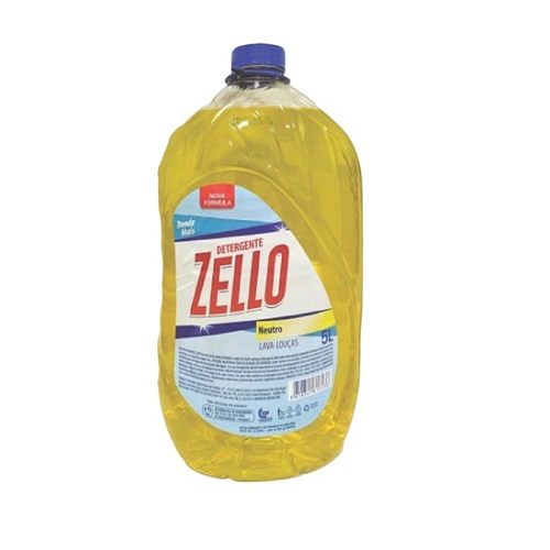 Detergente líquido neutro Zello 5L