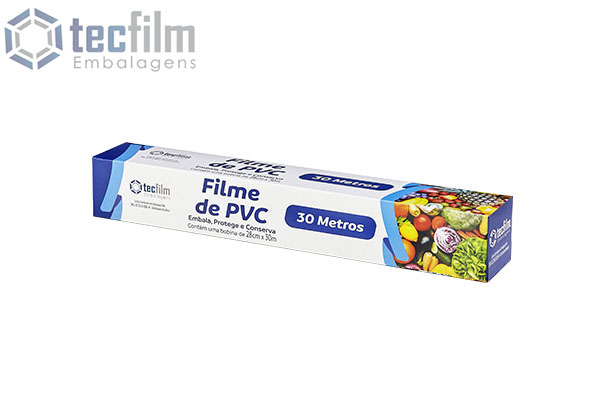 Filme pvc transparente Tecfim 30m x 28cm