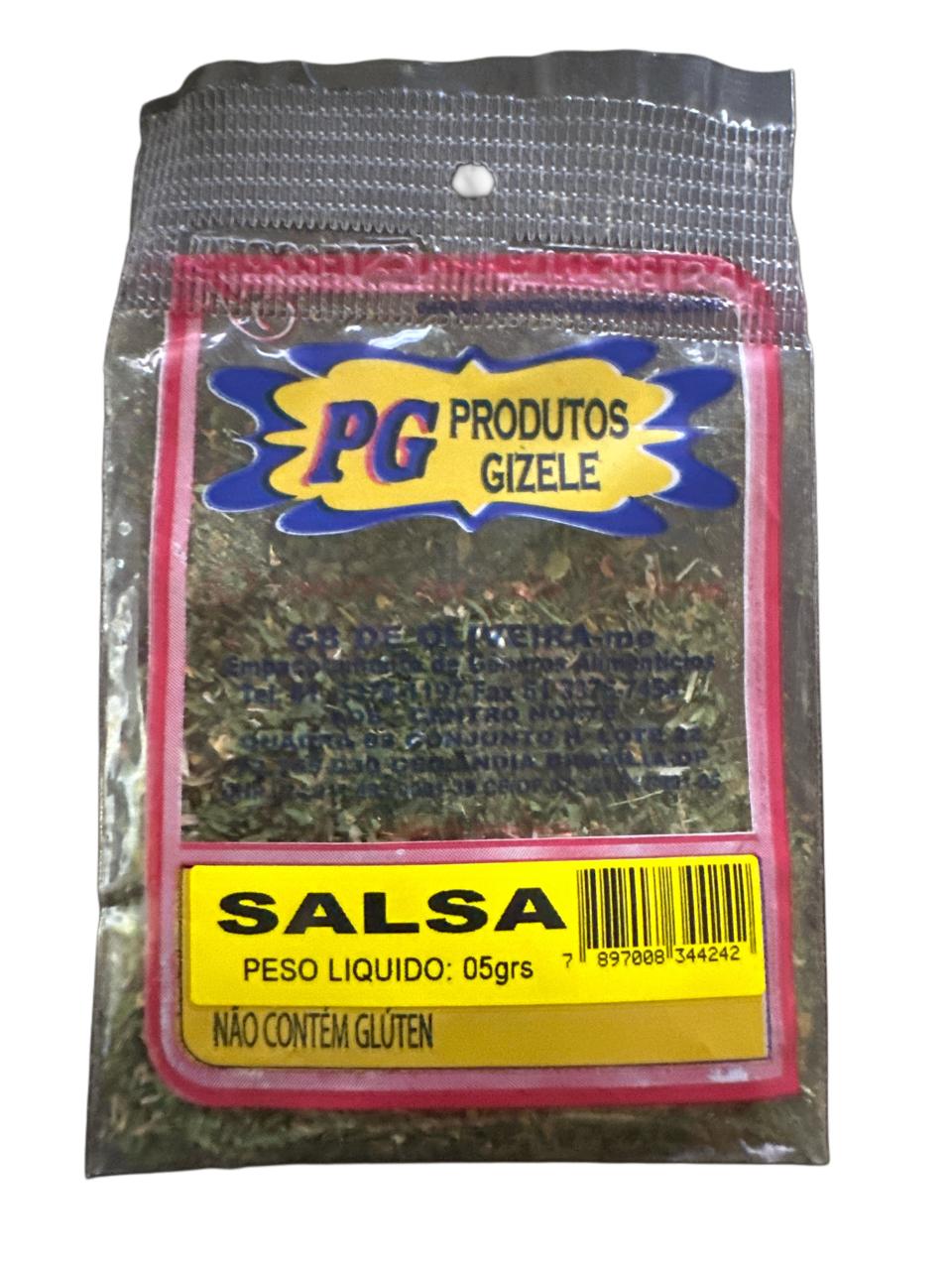 Salsa desidratada Gizele 05g