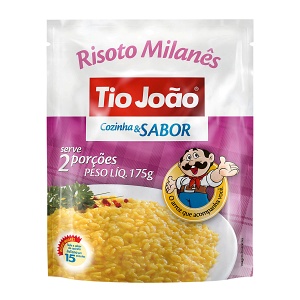 Risoto a Milanês Tio João 175g.