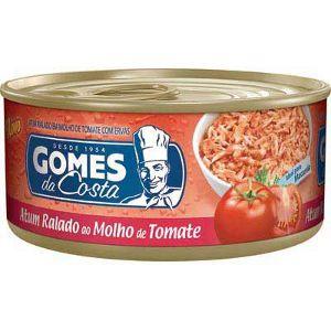 Atum ralado ao molho de tomate picante Gomes da Costa 170g.